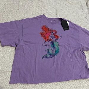 Disney Little Mermaid Purple T-Shirt